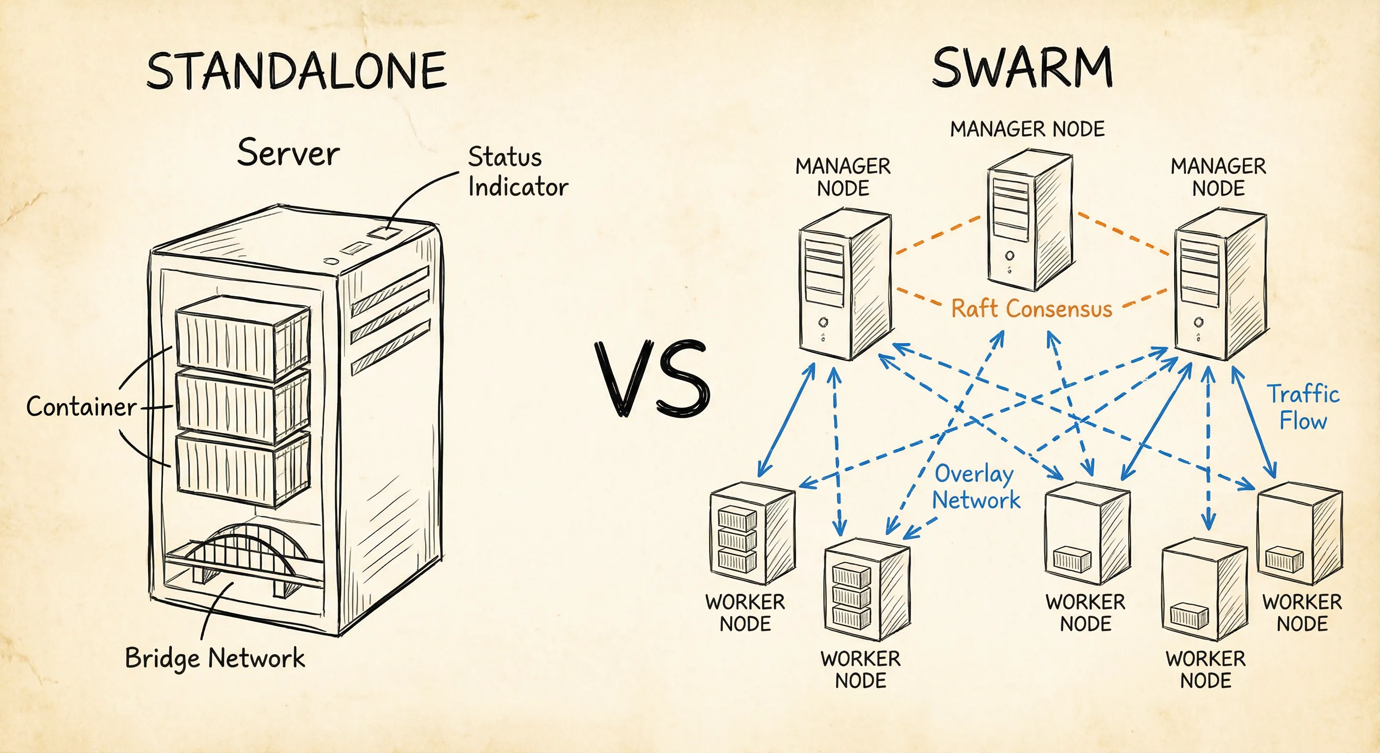 Docker Standalone vs Swarm Mode Explained for Container Orch
